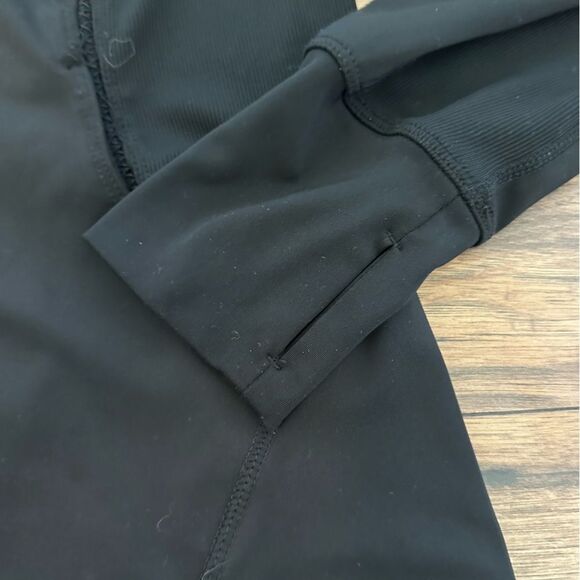Tangerine Black Performance Jacket Full Zip Moisture-Wicking Small Athletic - Picture 5 of 7